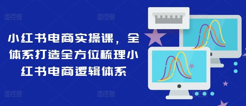 小红书电商实操课，全体系打造全方位梳理小红书电商逻辑体系-必智轻创社