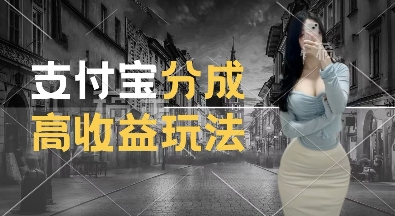 支付宝分成计划新玩法，利用交通事故视频，赚收益，轻松月入过W，操作简单-必智轻创社