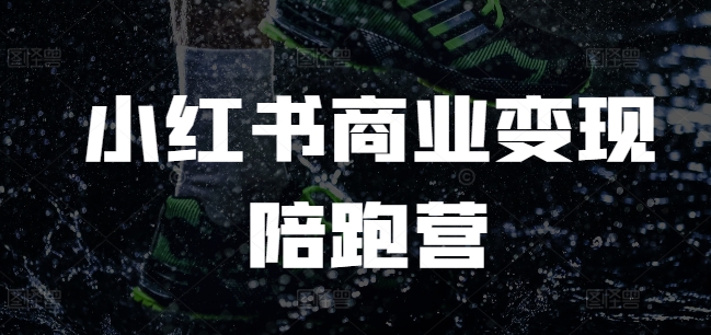 小红书商业变现陪跑营，小红书电商教程-必智轻创社