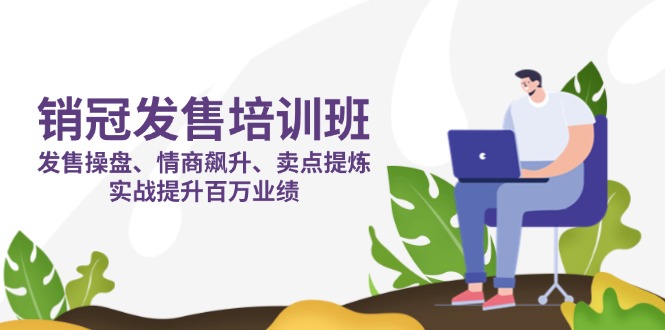 销冠 发售培训班：发售 操盘+情商 飙升+卖点 提炼，实战提升百万业绩-必智轻创社