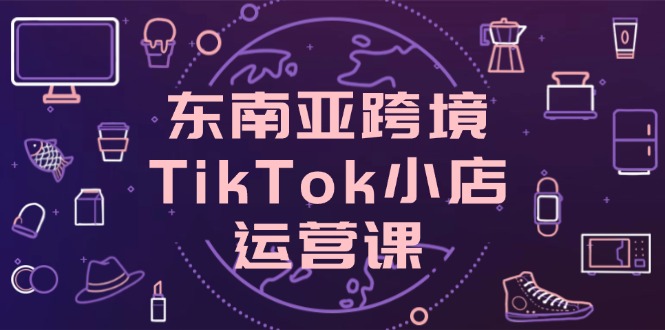 东南亚跨境TikTok小店运营课，掌握店铺设置与流量转化核心技巧-必智轻创社