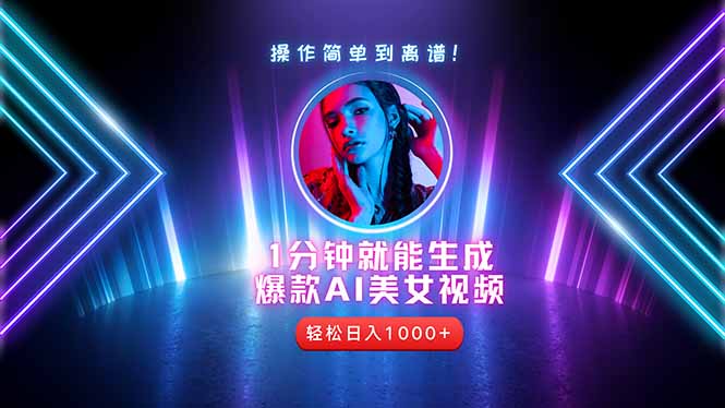 2025年最强副业：用AI做短视频，从零开始打造爆款账号！-必智轻创社