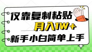 （10461期）仅靠复制粘贴，被动收益，轻松月入1w+，新手小白秒上手，互联网风口项目-必智轻创社