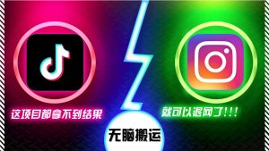抖音无脑搬运，如果这项目都拿不到结果，你可以退网了-必智轻创社