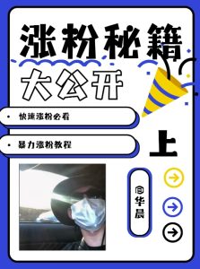 最新AI美女玩法，颜值暴力涨粉教程，涨粉秘籍大公开-必智轻创社