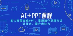 AI+PPT课程,助力高效完成PPT,掌握制作思路与设计技巧,提升表达力-必智轻创社