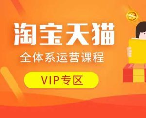 淘宝天猫全体系运营课程：店铺全系运营、动销玩法、付费推广、流量提升、擦边球玩法等等-必智轻创社
