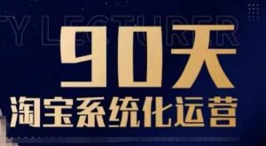 90天淘宝系统化运营,从入门到精通-必智轻创社