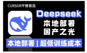 2025年deepseek R1 大型模型本地安装部署(文件+教程)本地部署,超低训练成本-必智轻创社