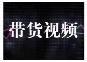原创短视频带货10步法,短视频带货模式分析 提升短视频数据的思路以及选品策略等-必智轻创社