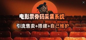 电影票券码采集系统-必智轻创社