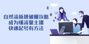 自然流新规破圈攻略【4月6更新】:成为懂流量主播,快速起号有方法-必智轻创社