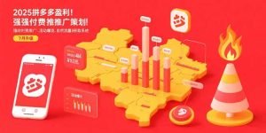 2025拼多多盈利地图:强付费推广策略/活动爆流/自然流量获取系统(7月更新)-必智轻创社