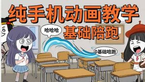 手机沙雕动画:制作流程全解析,爆笑文案创作技巧,基础软件操作指南-必智轻创社